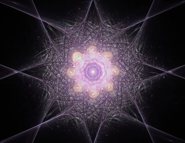 Uzay serisi geometrisini. C görsel olarak çekici zemin yaptı