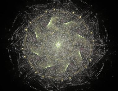 Uzay serisi geometrisini. C görsel olarak çekici zemin yaptı