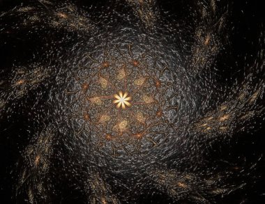 Uzay serisi geometrisini. C görsel olarak çekici zemin yaptı