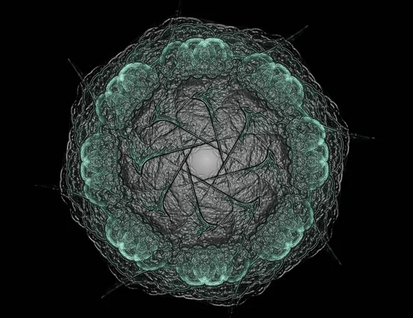 Geometrie prostoru série. Vizuálně atraktivní pozadí z c — Stock fotografie