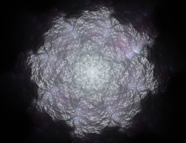 Uzay serisi geometrisini. C görsel olarak çekici zemin yaptı