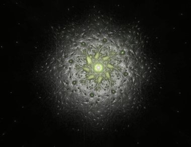 Uzay serisi geometrisini. C görsel olarak çekici zemin yaptı