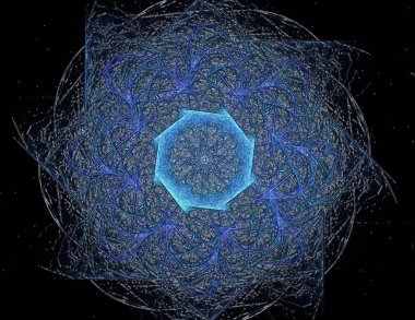 Uzay serisi geometrisini. C görsel olarak çekici zemin yaptı