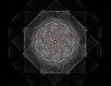 Uzay serisi geometrisini. C görsel olarak çekici zemin yaptı