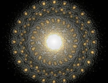 Uzay serisi geometrisini. C görsel olarak çekici zemin yaptı