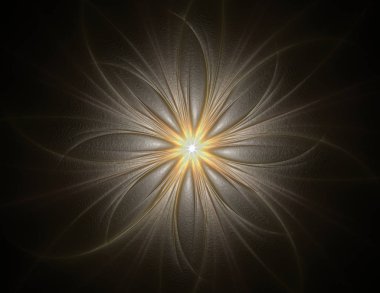 Konuyla ilgili soyut fraktal türlü nükleer ph parçacıkların