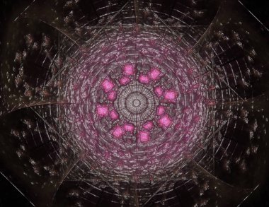 Konuyla ilgili soyut fraktal türlü nükleer ph parçacıkların