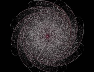 Konuyla ilgili soyut fraktal türlü nükleer ph parçacıkların