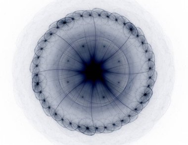 Geometrik Spiral aşağı düşüyor. Soyut renkli fraktal doku
