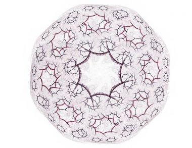 fraktal Radyal desen bilim teknoloji ve tasarım konusunda