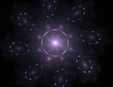 Soyut fraktal enkaz dijital sanat yaratıcı grafik tasarım için