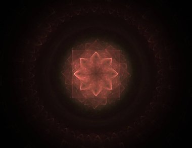 Soyut fraktal enkaz dijital sanat yaratıcı grafik tasarım için