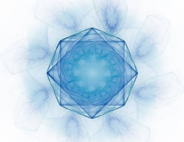 fraktal Radyal desen bilim teknoloji ve tasarım konusunda