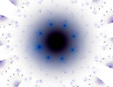 Soyut fraktal kırmızı arka plan ile kesişen daireler ve oval. disko ışıkları. Hareket illüstrasyon.