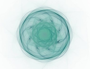 Soyut fraktal renk ve arka plan geçiş daire oval. Hareket illüstrasyon.