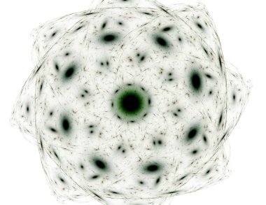 koyu arka plan beyaz bir toz bulutu soyut tasarım