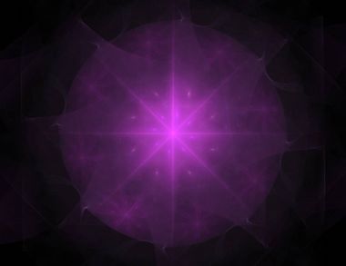 Bilim, teknoloji ve tasarım konularında fraktal radyal desen