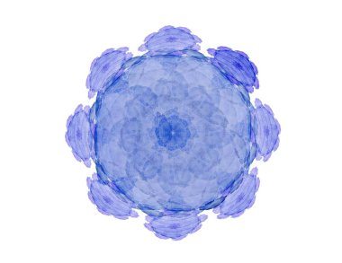 Dantelli renkli saat desen. Dijital fractal sanat tasarım. Kutsal semboller işaretler geometrisi soyut tasarım. 