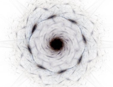 Soyut fraktal desen ve şekiller. Fraktal doku parmak izi.