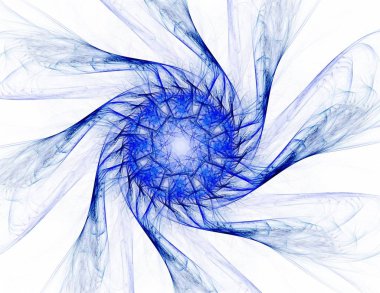 Uzay serisi geometrisini. Görsel olarak çekici zemin kavramsal Izgaralar eğrileri ve fraktal öğeleri öğesi olarak uygun yapılmış 