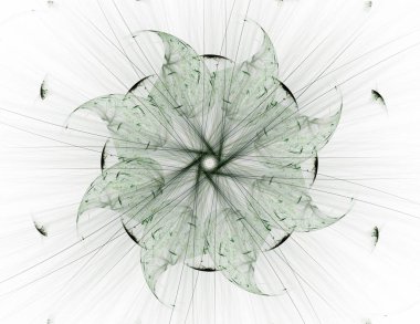 Soyut objektif parlama yer ya da zaman seyahat kavramı geçmiş