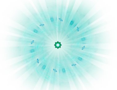 Soyut fraktal renk ve arka plan geçiş daire oval. Hareket illüstrasyon.