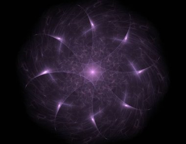 Uzay serisi geometrisini. Görsel olarak çekici zemin kavramsal Izgaralar eğrileri ve fraktal öğeleri öğesi olarak uygun yapılmış