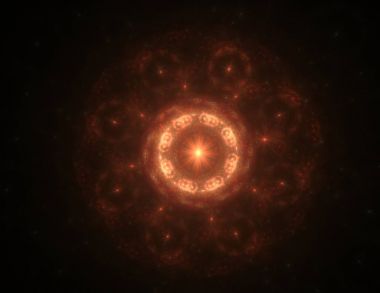 Soyut bir bilgisayar modern fraktal tasarım beyaz arka plan üzerinde oluşturulan. Fraktal renk doku soyut. Dijital sanat. 