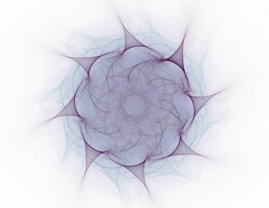 Dantelli renkli saat desen. Dijital fractal sanat tasarım. Kutsal semboller işaretler geometrisi soyut tasarım. 