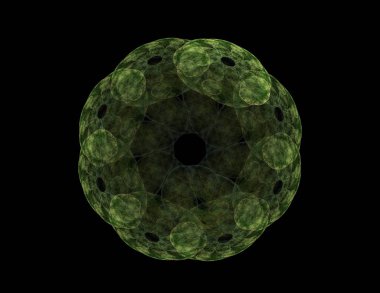 Dantelli renkli saat desen. Dijital fractal sanat tasarım. Kutsal semboller işaretler geometrisi soyut tasarım. 