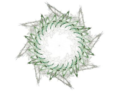 Soyut bir bilgisayar modern fraktal tasarım koyu arka plan üzerinde oluşturulan. Fraktal renk doku soyut. Dijital sanat.