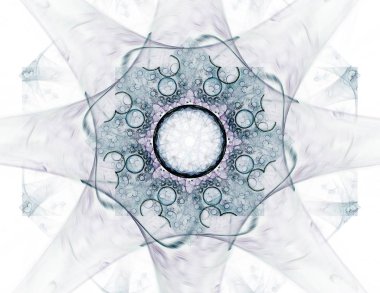 Soyut bir bilgisayar modern fraktal tasarım koyu arka plan üzerinde oluşturulan. Fraktal renk doku soyut. Dijital sanat.