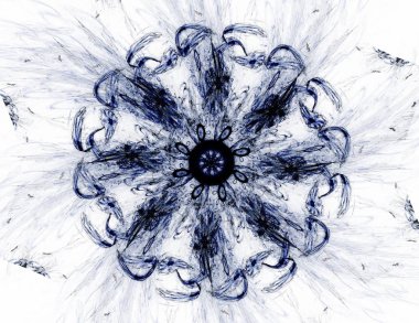 Uzay serisi geometrisini. Görsel olarak çekici zemin kavramsal Izgaralar eğrileri ve fraktal öğeleri öğesi olarak uygun yapılmış