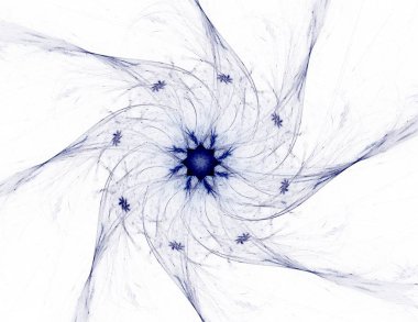 Geometrik Spiral aşağı düşüyor. Soyut renkli fraktal doku.