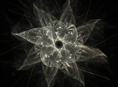 Bilgisayar fractal sanat yaratıcı tasarım, sanat ve eğlence için oluşturulan. Küre dönen arka plan.