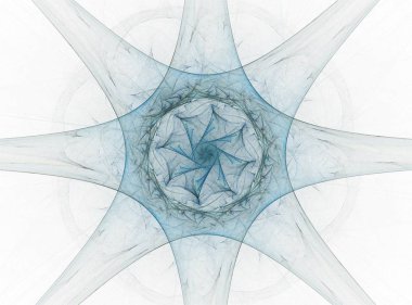 Bilgisayar fractal sanat yaratıcı tasarım, sanat ve eğlence için oluşturulan. Küre dönen arka plan.