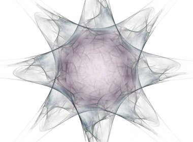 Bilgisayar fractal sanat yaratıcı tasarım, sanat ve eğlence için oluşturulan. Küre dönen arka plan.