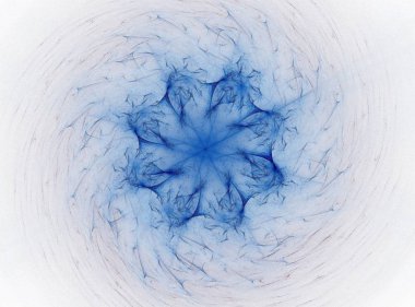 Konuyla ilgili soyut fraktal formlar grafik tasarım ve nükleer fizik bilim parçacıkların. Kutsal geometri.