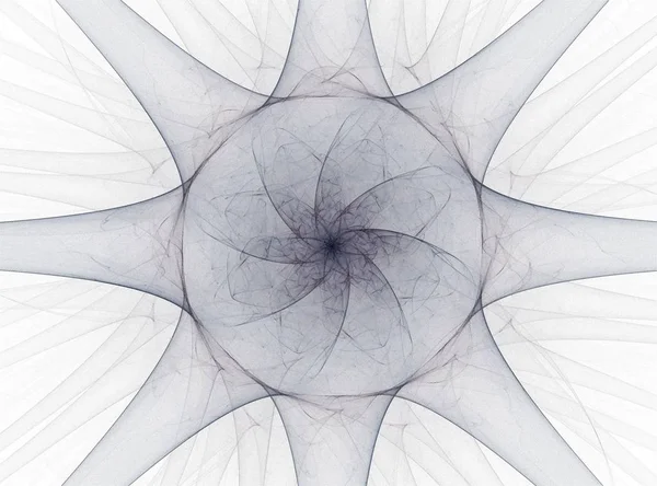 Ο υπολογιστής που δημιουργείται fractal έργο τέχνης για το δημιουργικό σχεδιασμό, την τέχνη και την ψυχαγωγία. Παρασκήνιο με περιστρεφόμενες σφαίρες. — Φωτογραφία Αρχείου