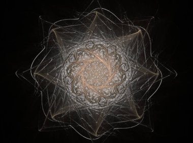 Uzay serisi geometrisini. C görsel olarak çekici zemin yaptı