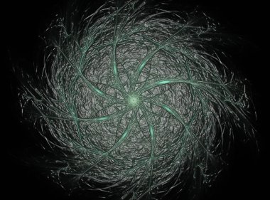 Bilgisayar yaratıcı tasarım için fraktal resim oluşturulan, sanat ve 