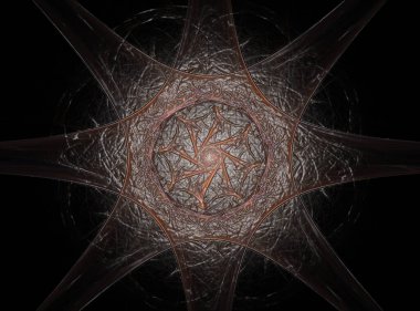 Bilgisayar yaratıcı tasarım için fraktal resim oluşturulan, sanat ve 