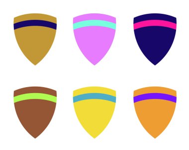 Renk kalkanlarının 6 farklı şekli var.