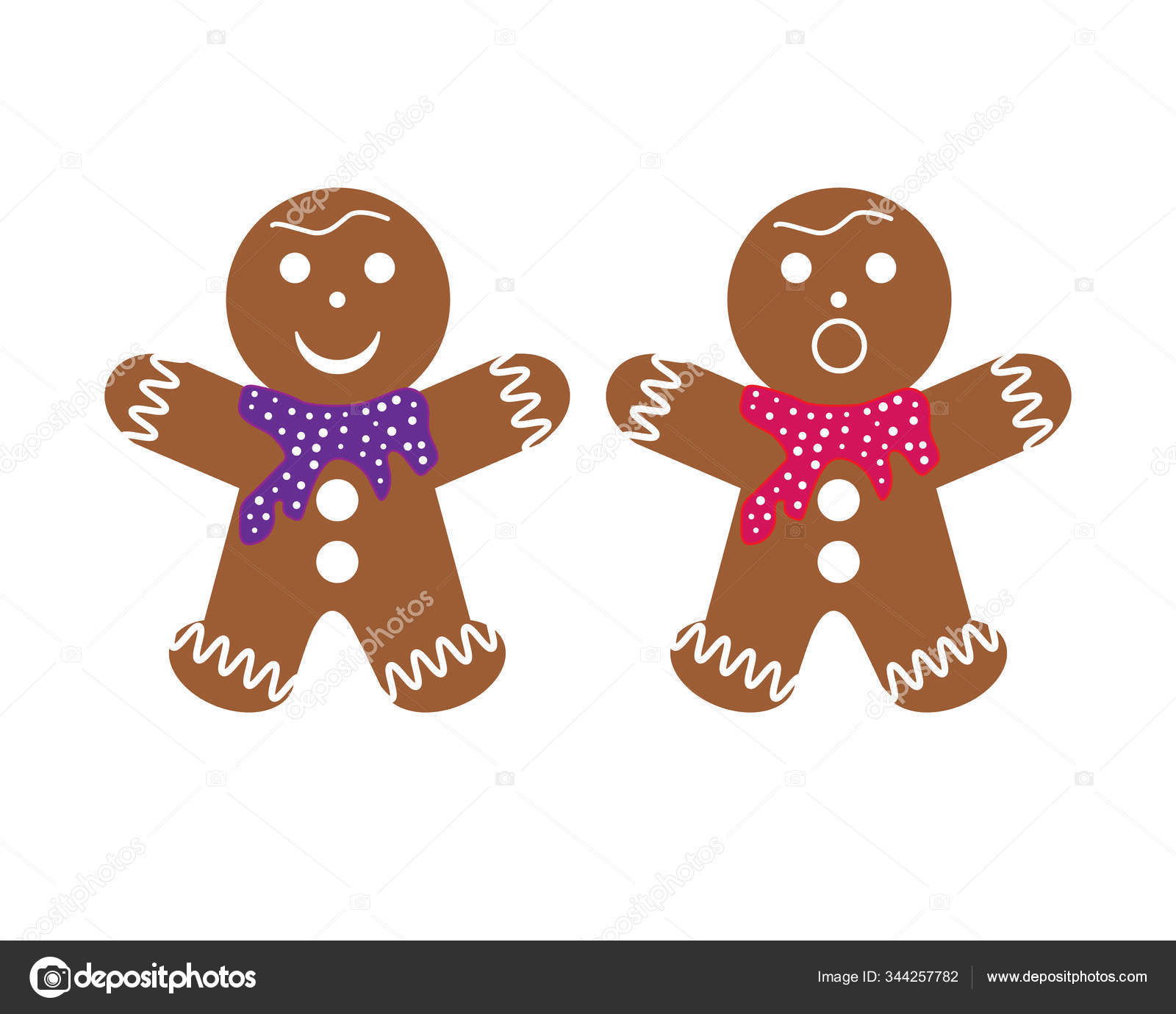 Lebkuchen Vector Stockvektoren Lizenzfreie Lebkuchen Vector Illustrationen Depositphotos