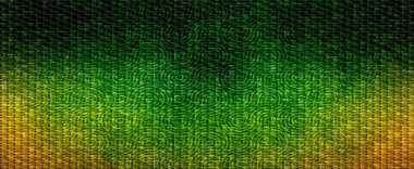 Soyut sarı arkaplan yumuşak parlak altın merkezli açık renkli ve koyu mavi kenarlı bulanık desenli.