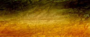 Eski kahverengi kağıt parşömen arka plan tasarımı. Üzüntülü vintage lekeler, mürekkep lekeleri ve solmuş eski püskü bir merkez. Zarif antika bej rengi.