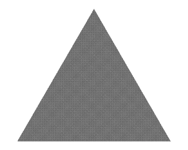 Piramida Acoperita Hieroglife Toata Suprafata Simbolul Egiptului Antic — Vector de stoc