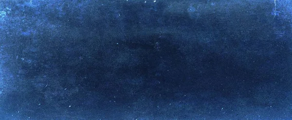 Elegant sapphire blue background with white hazy top border and dark black grunge texture bottom border, luxury blue design