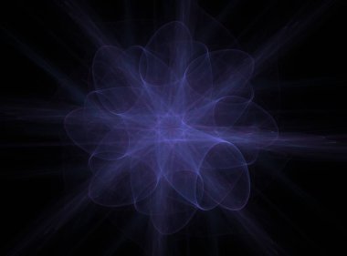 Uzay serisi geometrisini. Görsel olarak çekici zemin kavramsal Izgaralar eğrileri ve fraktal öğeleri öğesi olarak düzenleri fizik matematik teknoloji bilim ve eğitim için uygun yapılmış