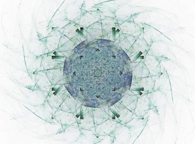 Soyut tasarım kutsal sembolleri yapılan geometri imzalar ve Astroloji simya büyü konusunda tasarımlar